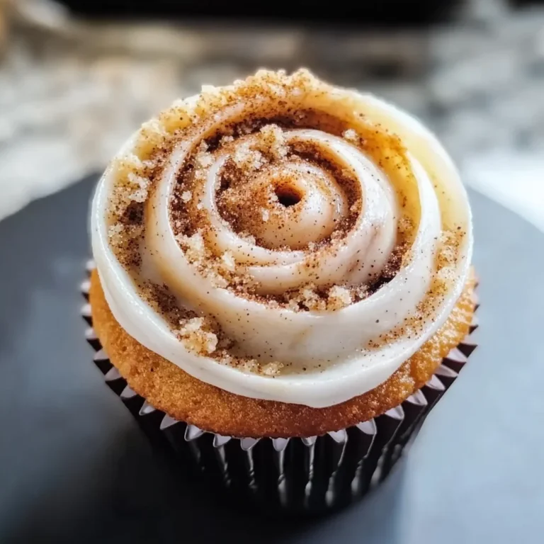 Cinnamon Roll Cupcakes