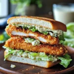Crispy Chicken Caesar Sandwich: A Delicious Twist on a Classic Favorite