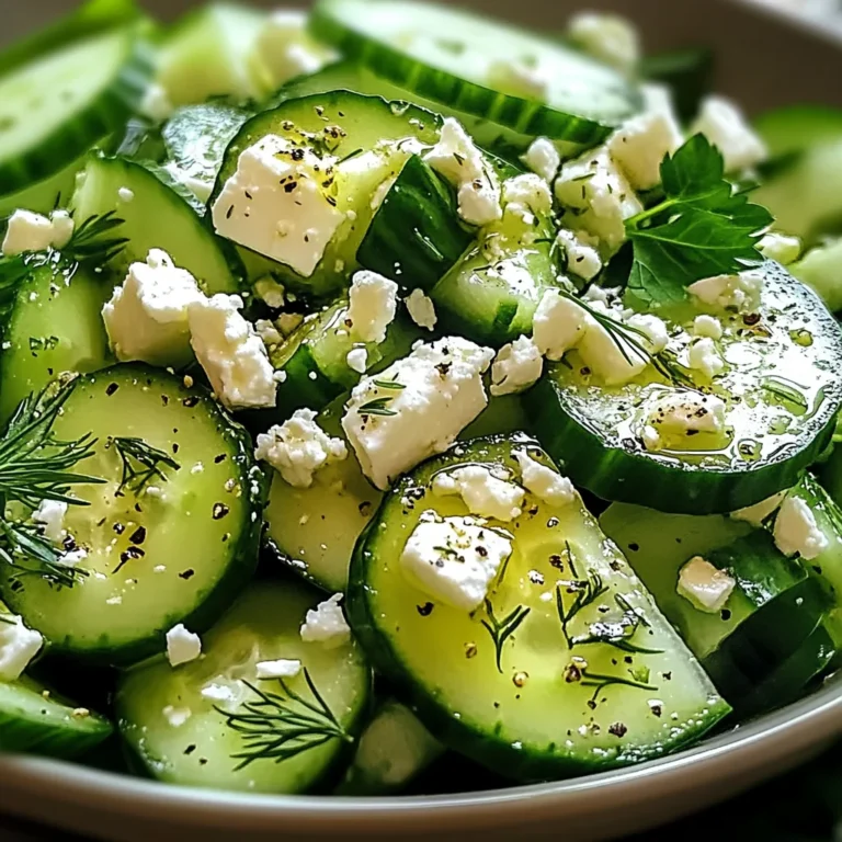 Cucumber Feta Salad