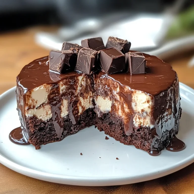 Delicious Brownie Ice Cream Cake