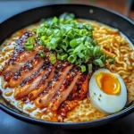 Fiery Chicken Ramen : Bold & Comforting
