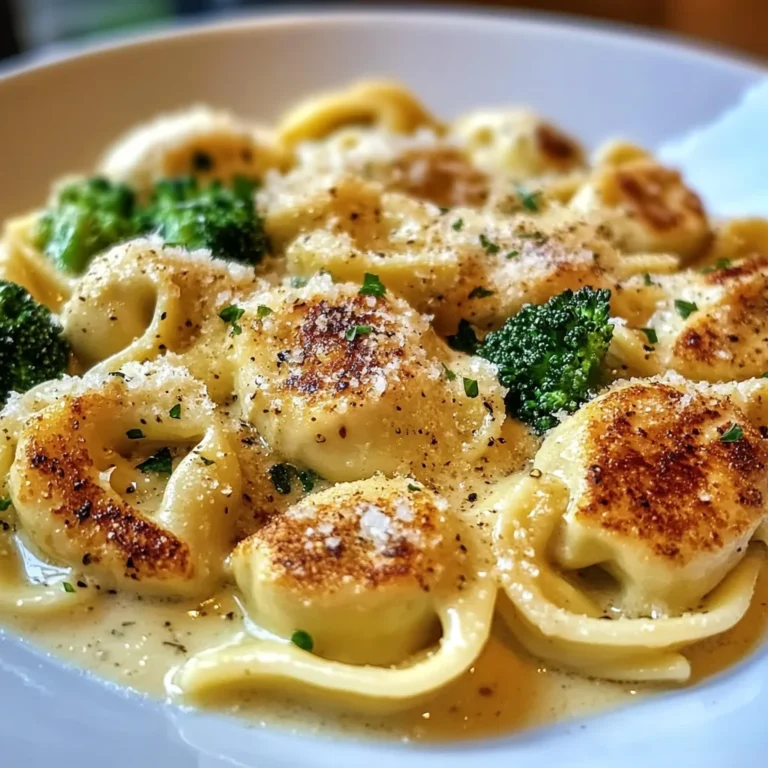 Garlic Parmesan Chicken Tortellini