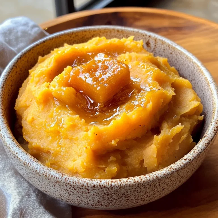 Honey Butter Mashed Sweet Potatoes