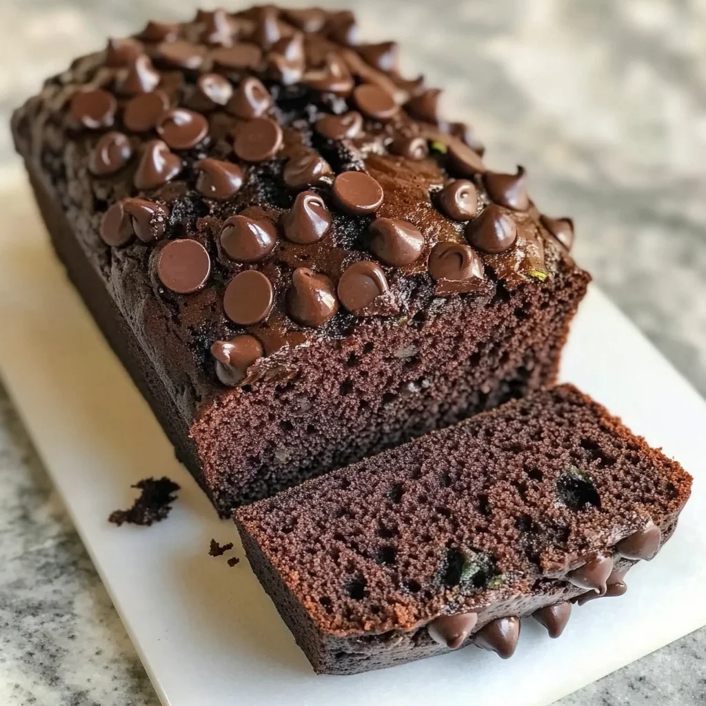 Indulgent Chocolate Zucchini Bread with Sour Cream - Alrightwithme