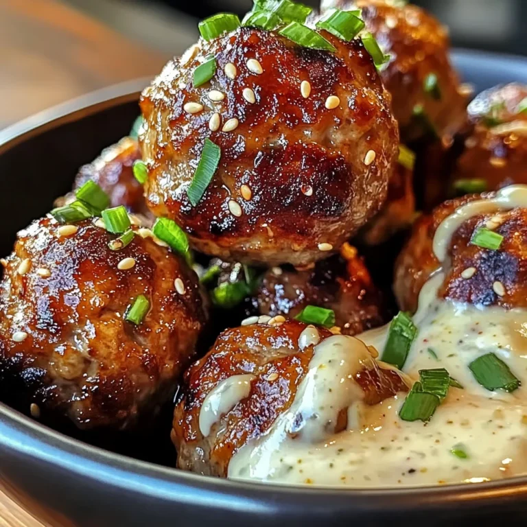 Korean BBQ Meatballs with Spicy Mayo Dip: An Incredible 7-Step Recipe