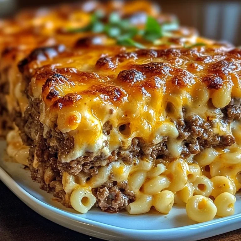 Mac and Cheese Meatloaf Casserole: The Ultimate Comfort Food Mashup