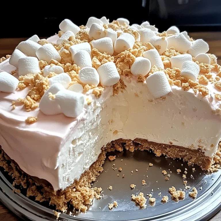 Marshmallow Whip Cheesecake