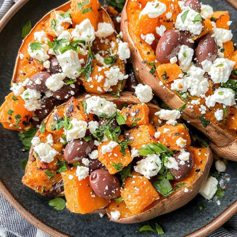 Mediterranean Sweet Potatoes
