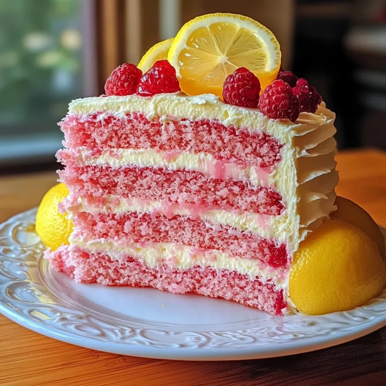 Pink Lemonade Cake