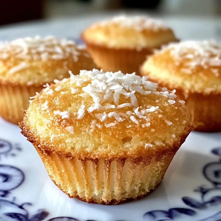 Portuguese Coconut Cakes