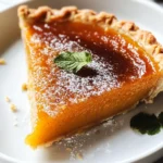 Tasty Pumpkin Pie Brulee with Bourbon Vanilla