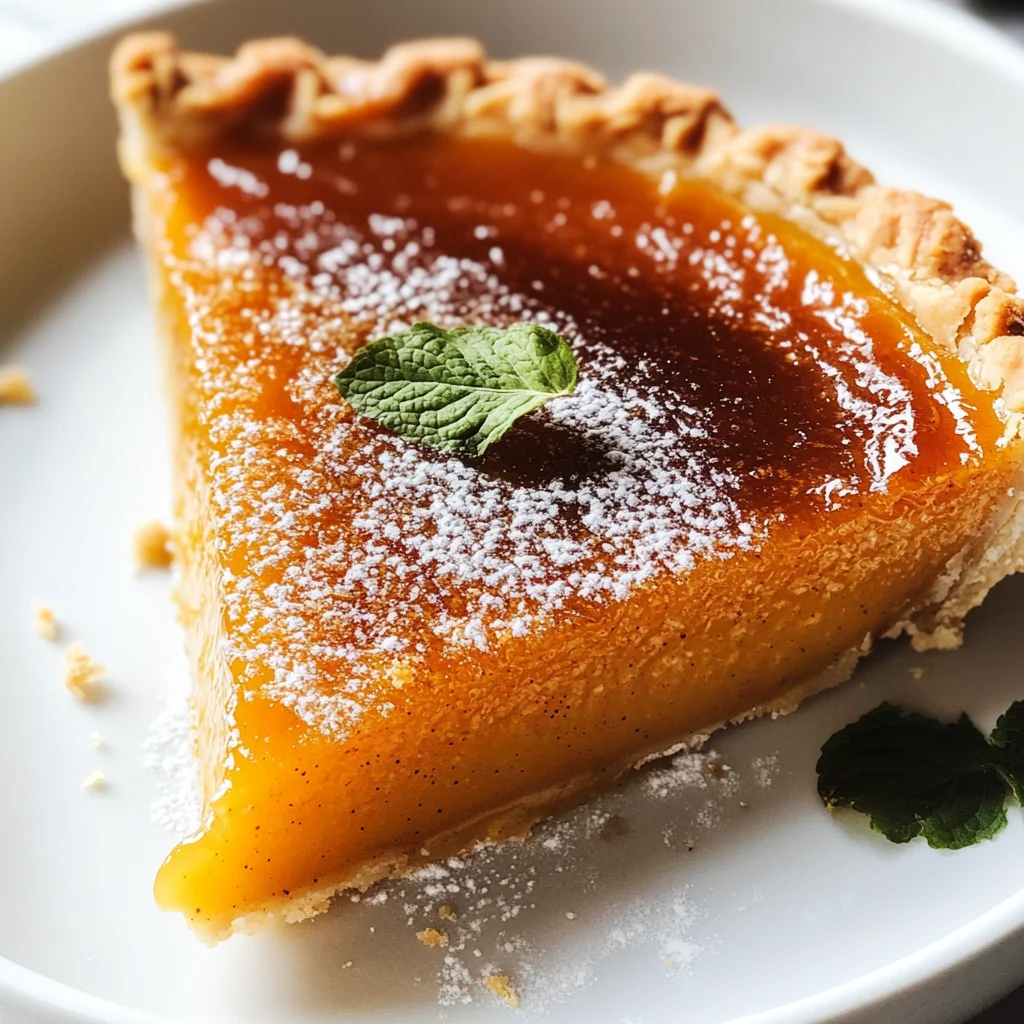 Tasty Pumpkin Pie Brulee with Bourbon Vanilla