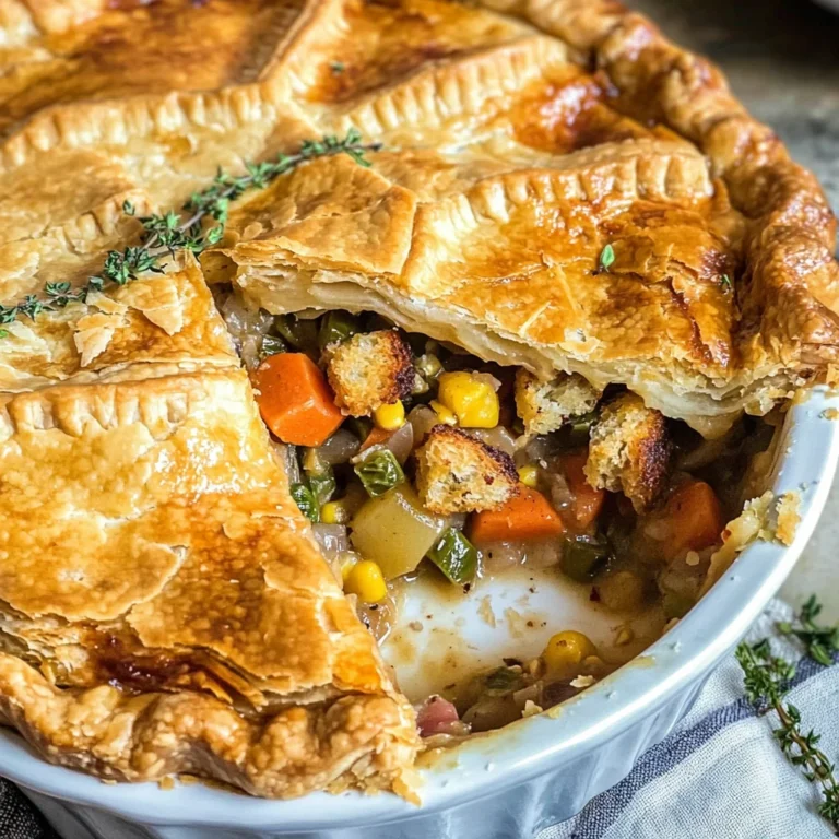 Vegan Thanksgiving Pot Pie
