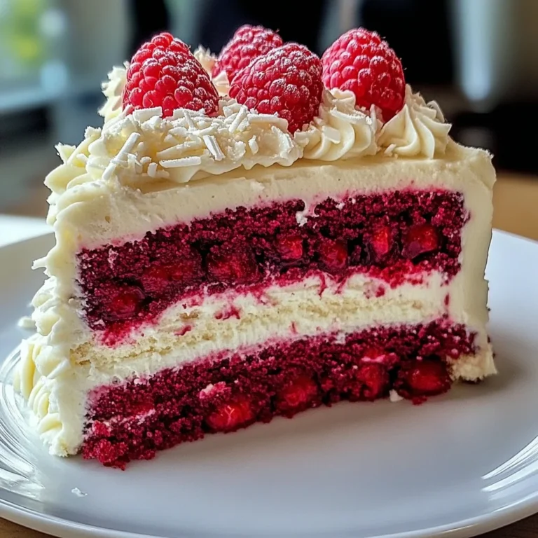 White Chocolate Raspberry Dream Cake – Sweet Easy Recipes Style