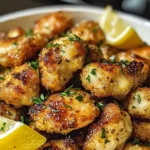 Air Fryer Lemon Chicken Bites