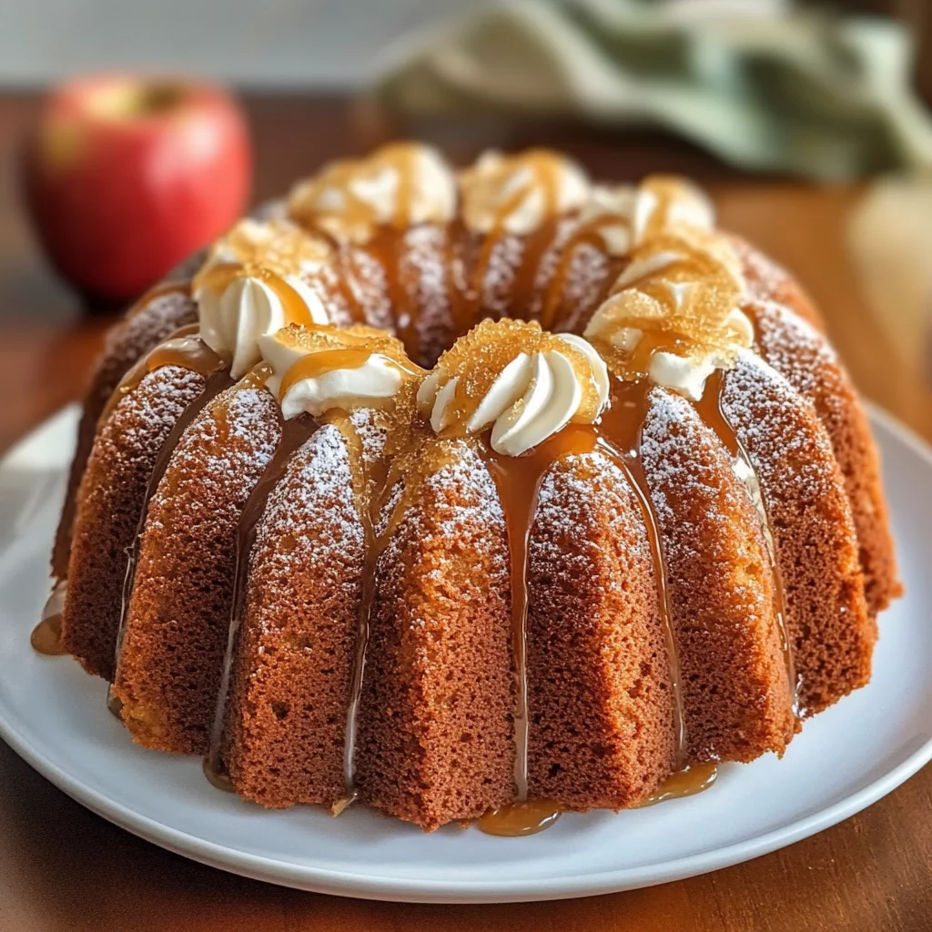 Apple Cider Bundt Cake