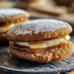 Apple Cider Whoopie Pie Cookies with Caramel