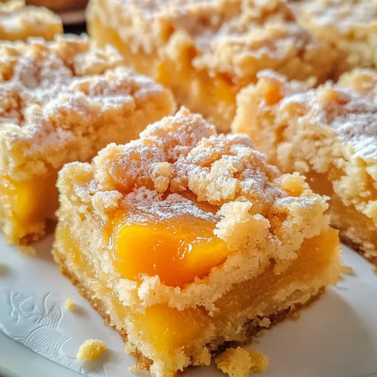 Apricot Shortbread Bars Recipe