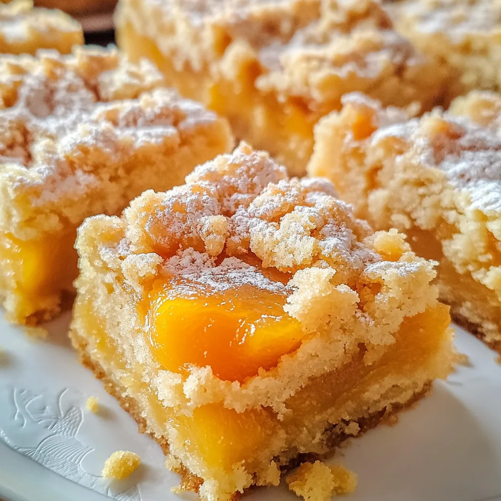 Apricot Shortbread Bars Recipe