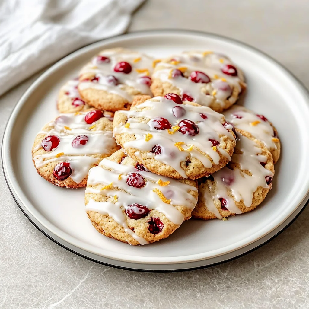 Best Christmas Cranberry Orange Cookies Recipe