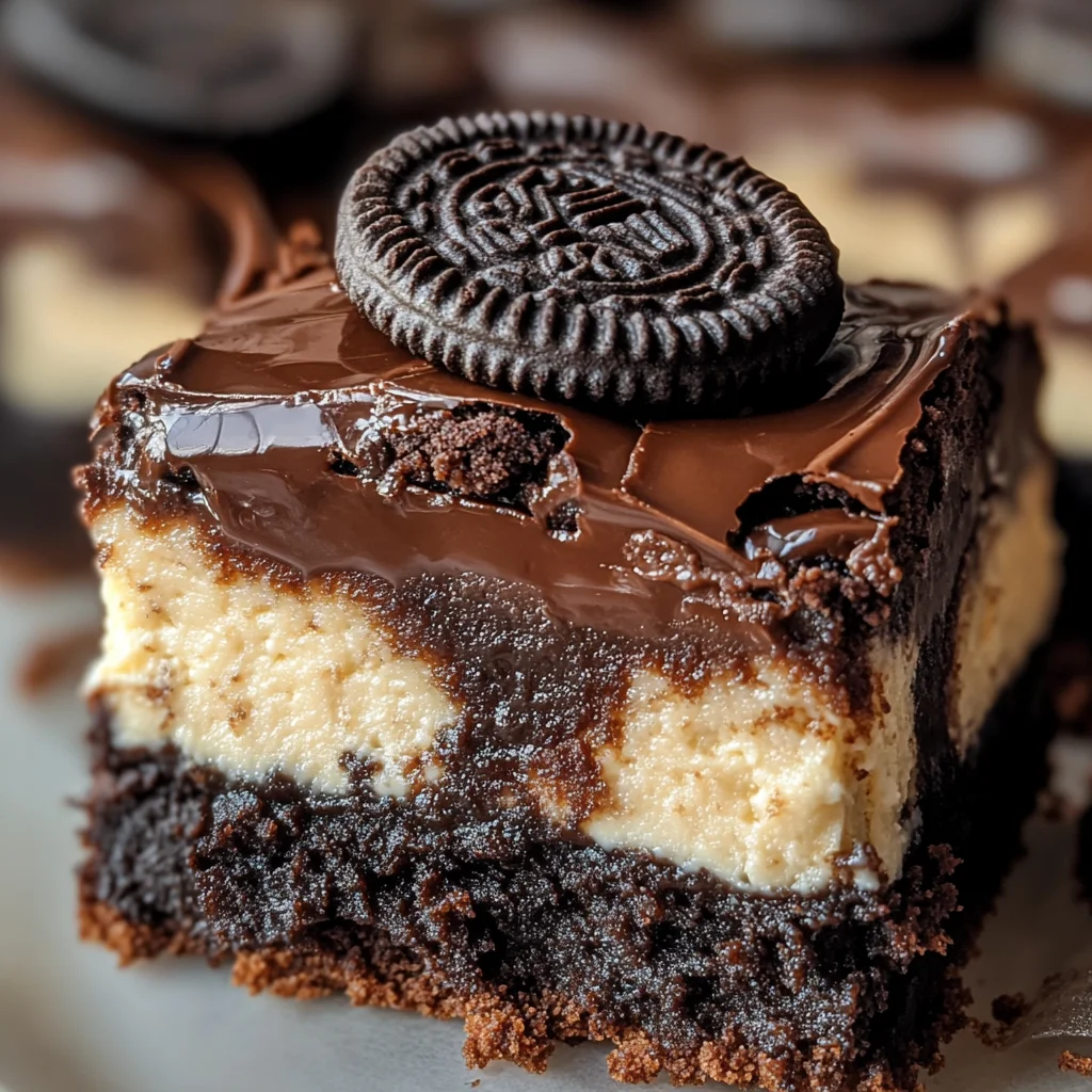 Brownie Cheesecake Bars