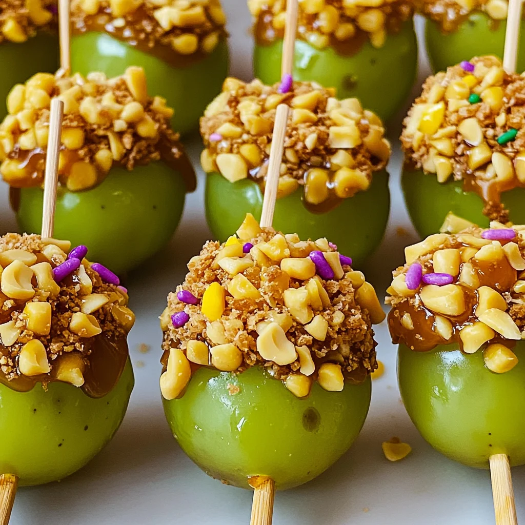 Caramel Apple Grapes