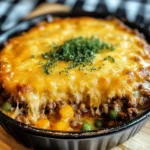 Cheddar Bay Ground Beef Cobbler