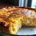 Cheddar Sweet Corn Pie