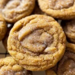 Chewy Pumpkin Snickerdoodle Cookies