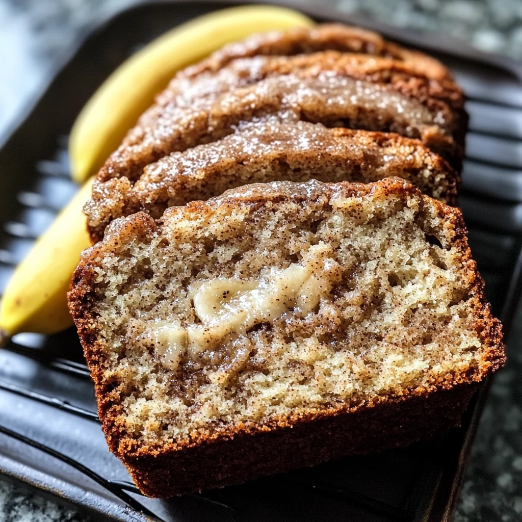 Cinnamon Banana Bread