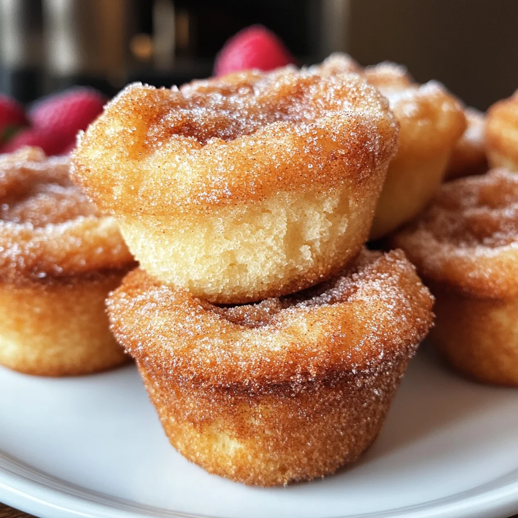 Cinnamon Sugar French Toast Muffins