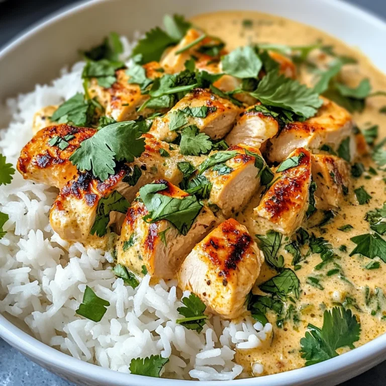 Creamy Coconut Chicken with Rice