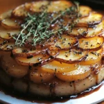 Crispy Balsamic-Thyme Potato Torte