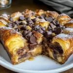 Decadent Chocolate Croissant Breakfast Bake