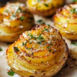 Garlic Parmesan Duchess Potatoes