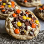 Gooey Reese’s Cheesecake Cookies