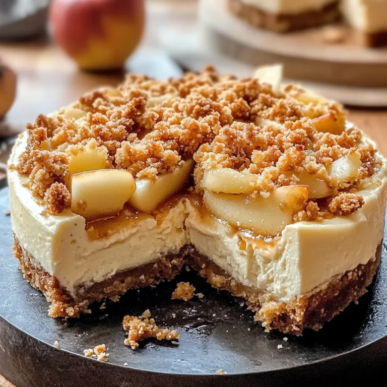 Irresistible Apple Crumble Cheesecake Recipe You’ll Crave Again