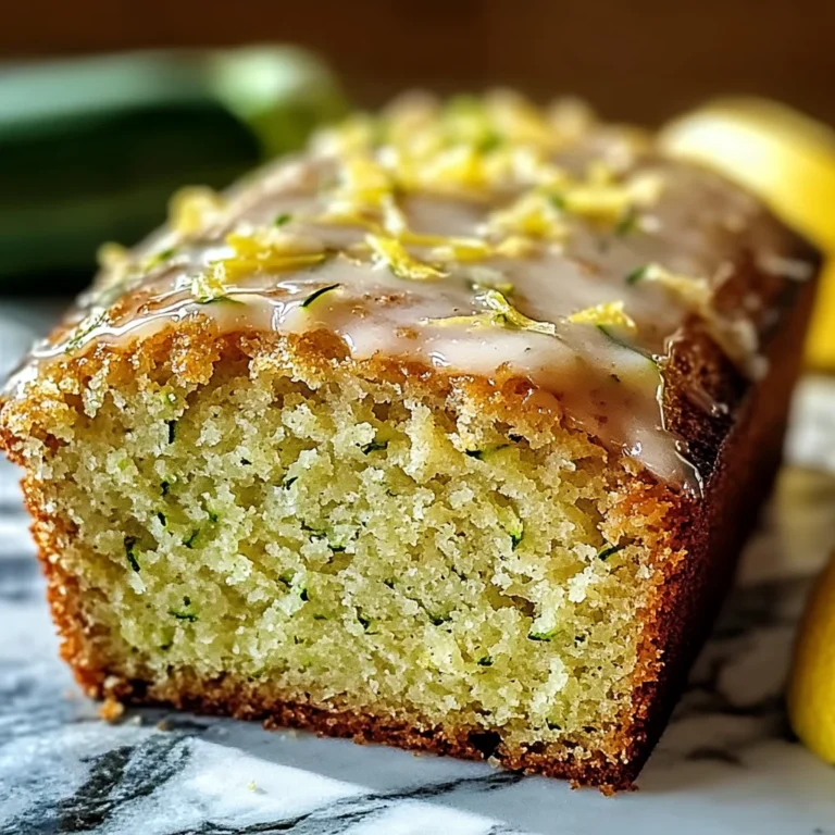 Lemon Zucchini Bread: A Bright & Moist Slice of Summer