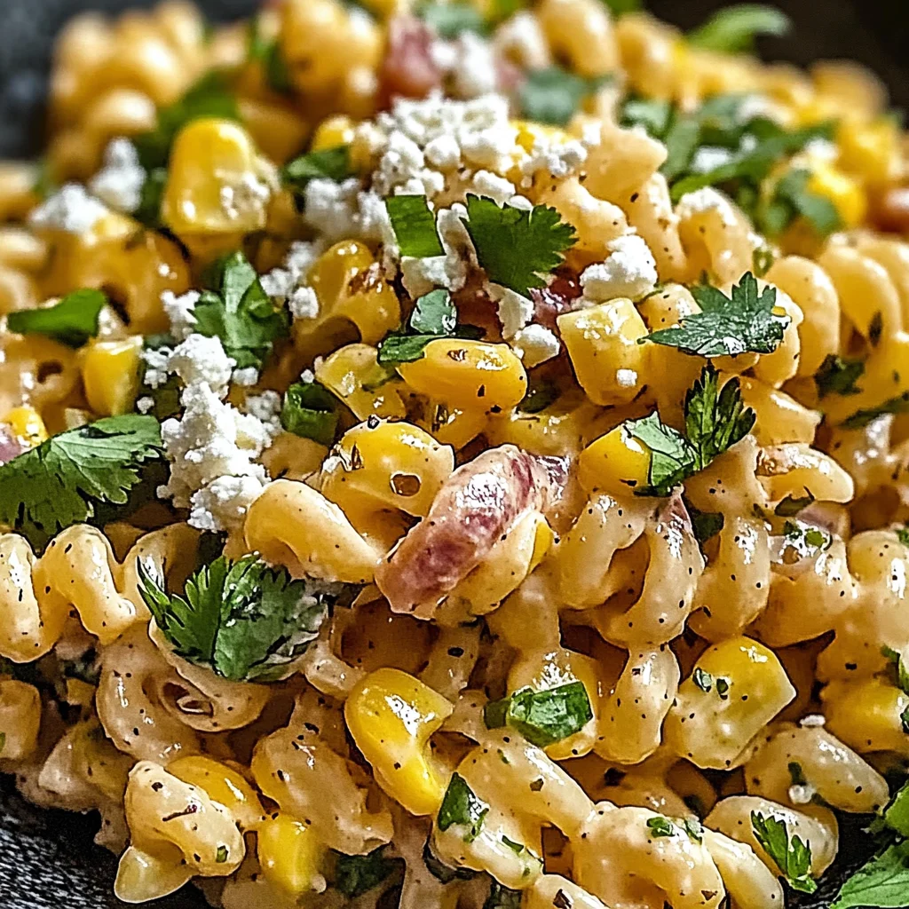 Mexican Street Corn Pasta Salad is a must-try dish!