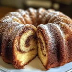 Moist Cinnamon Swirl Bundt Cake Recipe