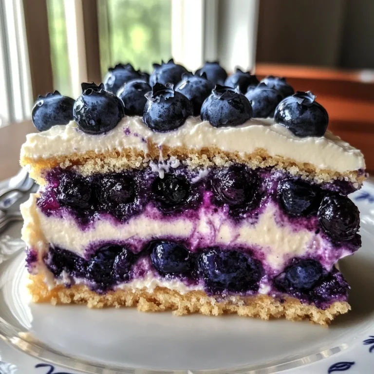 Nova Scotia Blueberry Cream Cake
