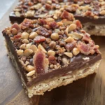 Peanut Butter-Turkey Bacon Bars
