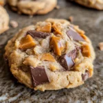 Peanut Butter Butterfinger Cookies