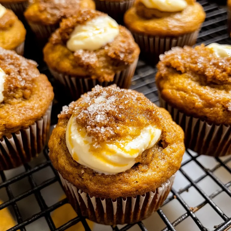 Pumpkin Cream Cheese Muffins