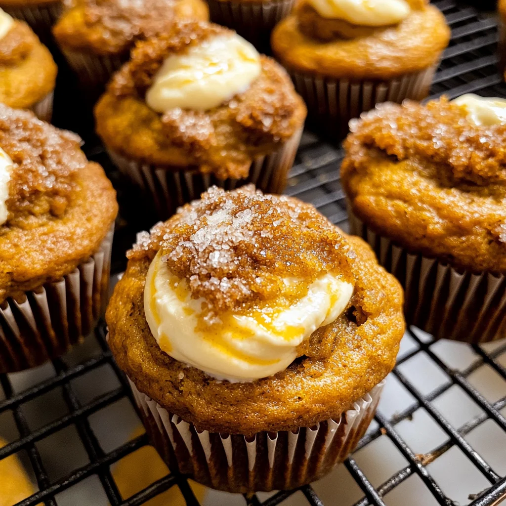 Pumpkin Cream Cheese Muffins