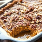 Pumpkin Pecan Cobbler
