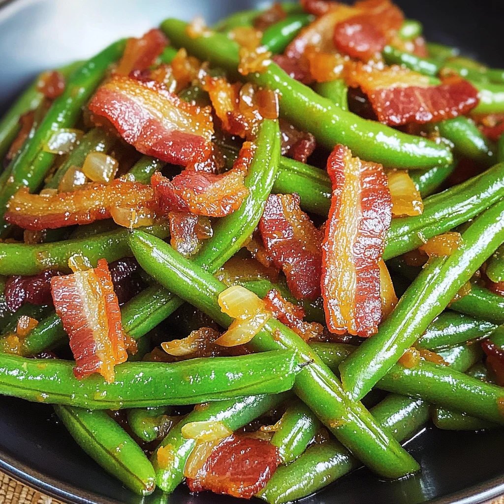 Quick and Easy Southern Bacon and Green Beans Recipe