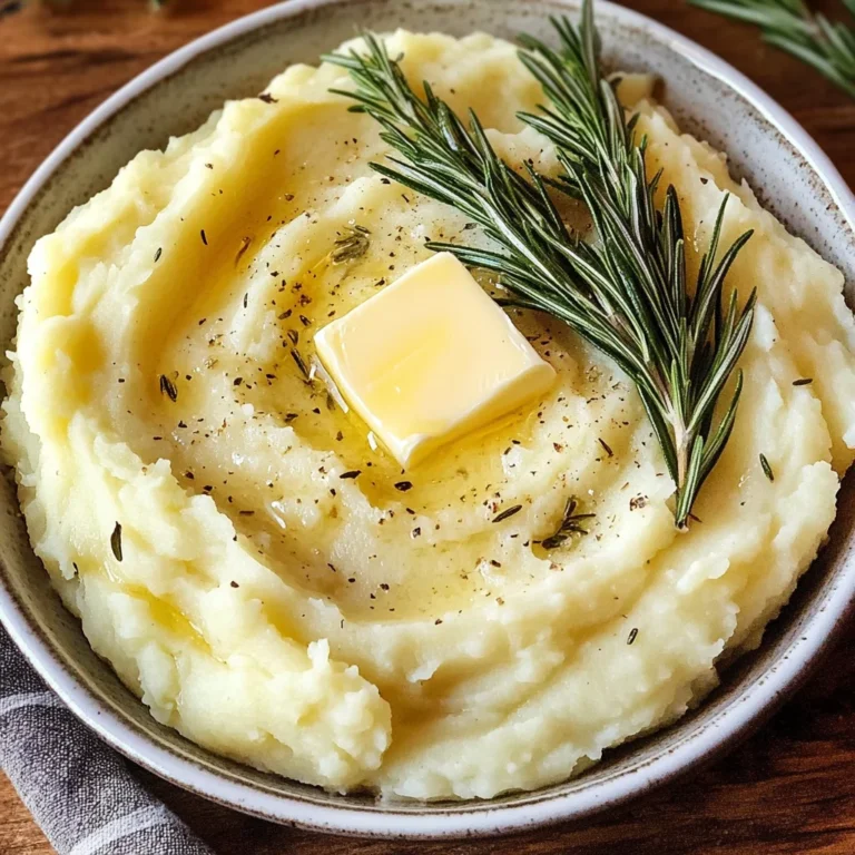 Rosemary Garlic Mashed Potatoes
