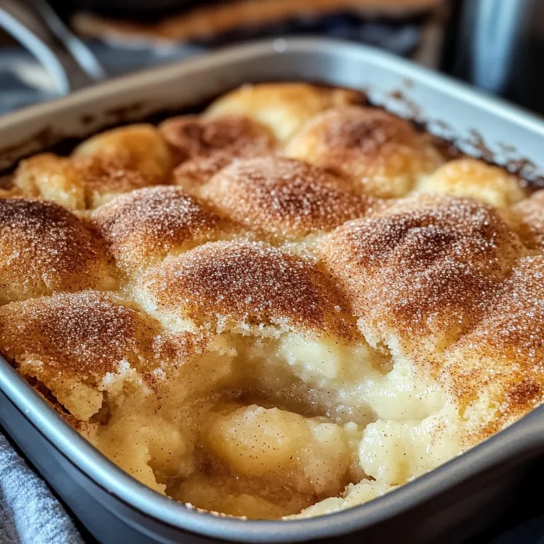 Snickerdoodle Cobbler