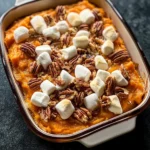 Southern Maple Sweet Potato Casserole